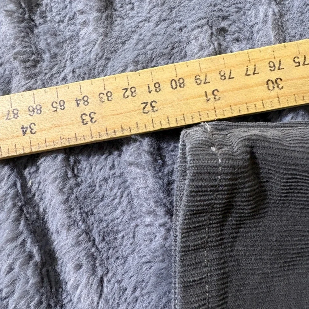 J.Crew 770 Straight Fit Corduroy Pants Mens 32x34 Charcoal Gray Cotton Stretch